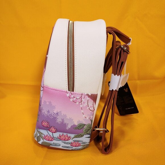Loungefly Disney The Princess And The Frog Tiana Bayou Sunset Mini Backpack NEW